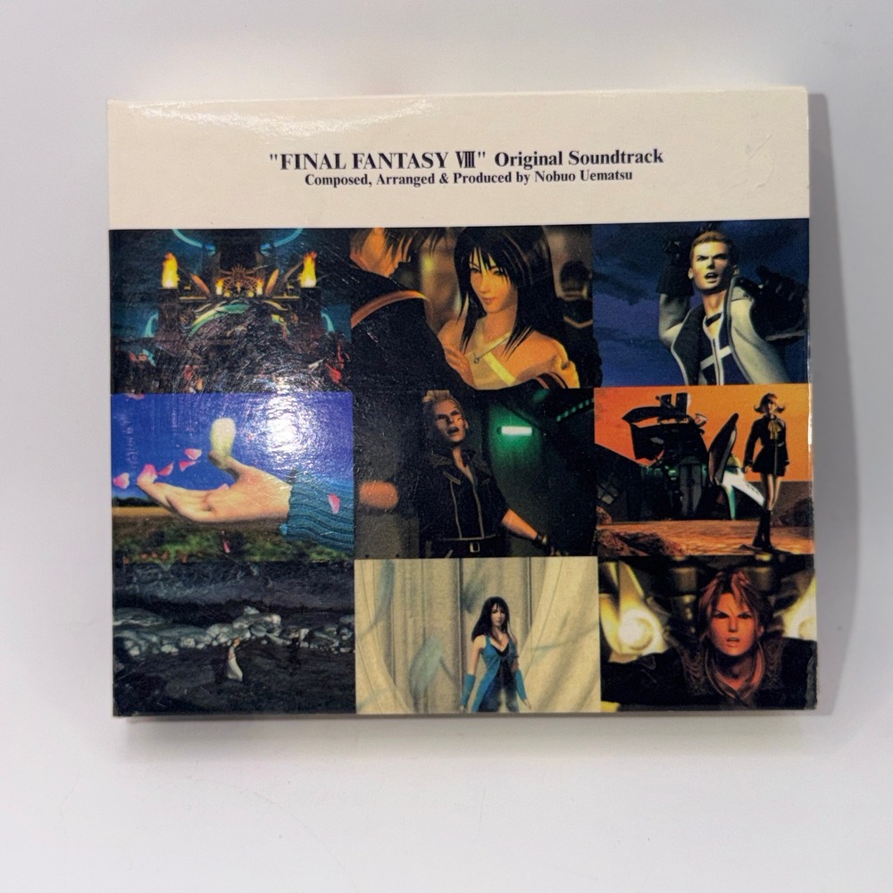 Final Fantasy VIII Original Soundtrack 4‎ CD Box Set Digicube 1999 CIB w/Booklet